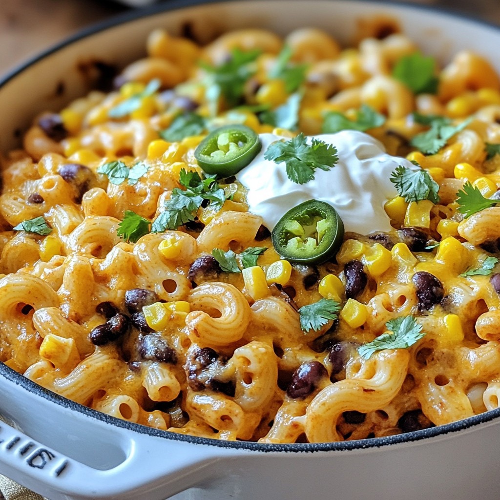 Cheesy Taco Pasta Skillet Quick and Tasty Meal