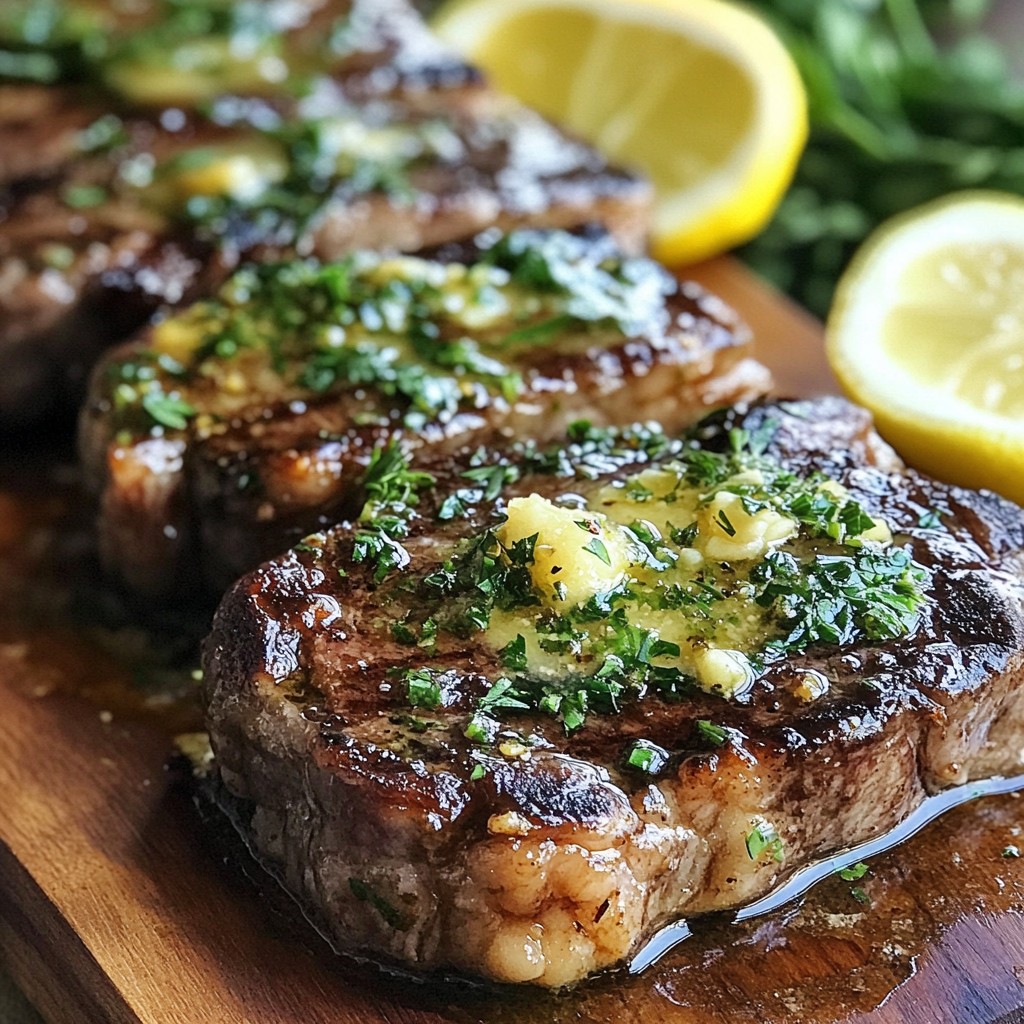 Garlic Herb Butter Steak Skillet Easy and Flavorful Meal