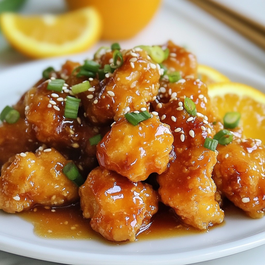 Crispy Orange Chicken Irresistible Flavor Explosion