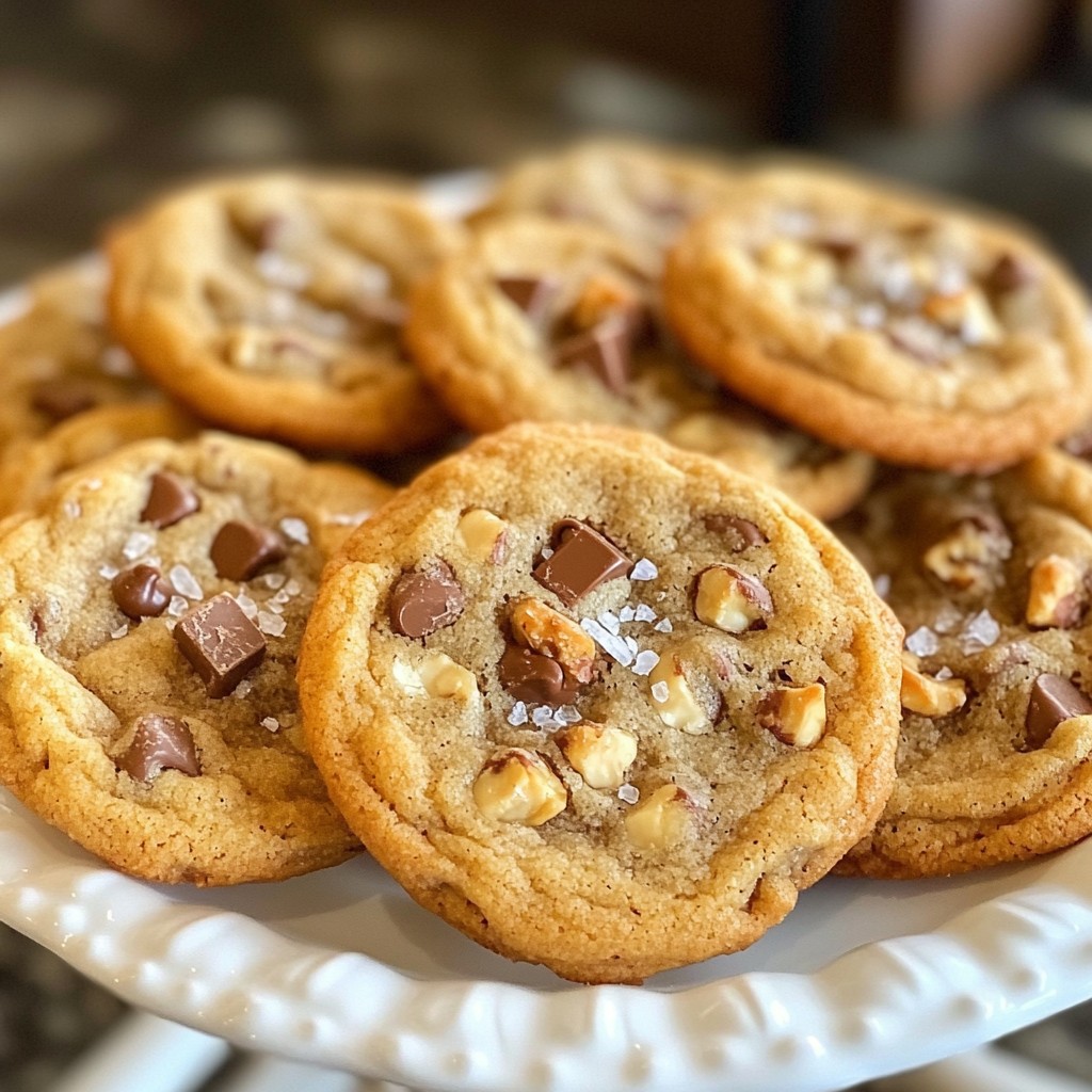 Brown Butter Chocolate Chip Cookies Delightful Treat
