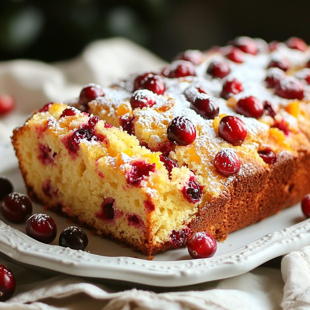 Cranberry Orange Breakfast Loaf Flavorful and Tasty Recipe