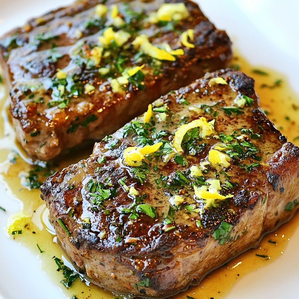 Garlic Herb Butter Steak Skillet Flavorful Dinner Fix
