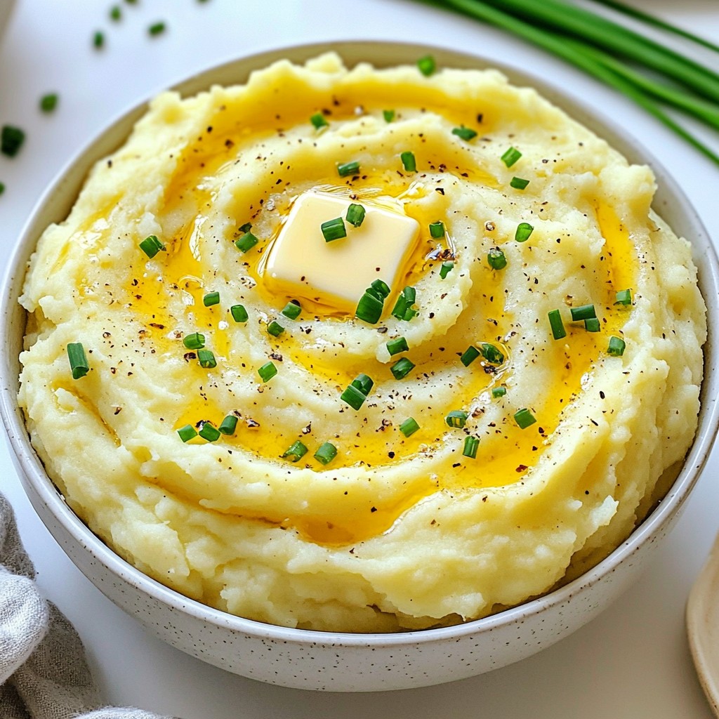 Roasted Garlic Mashed Potatoes Creamy Side Dish Delight