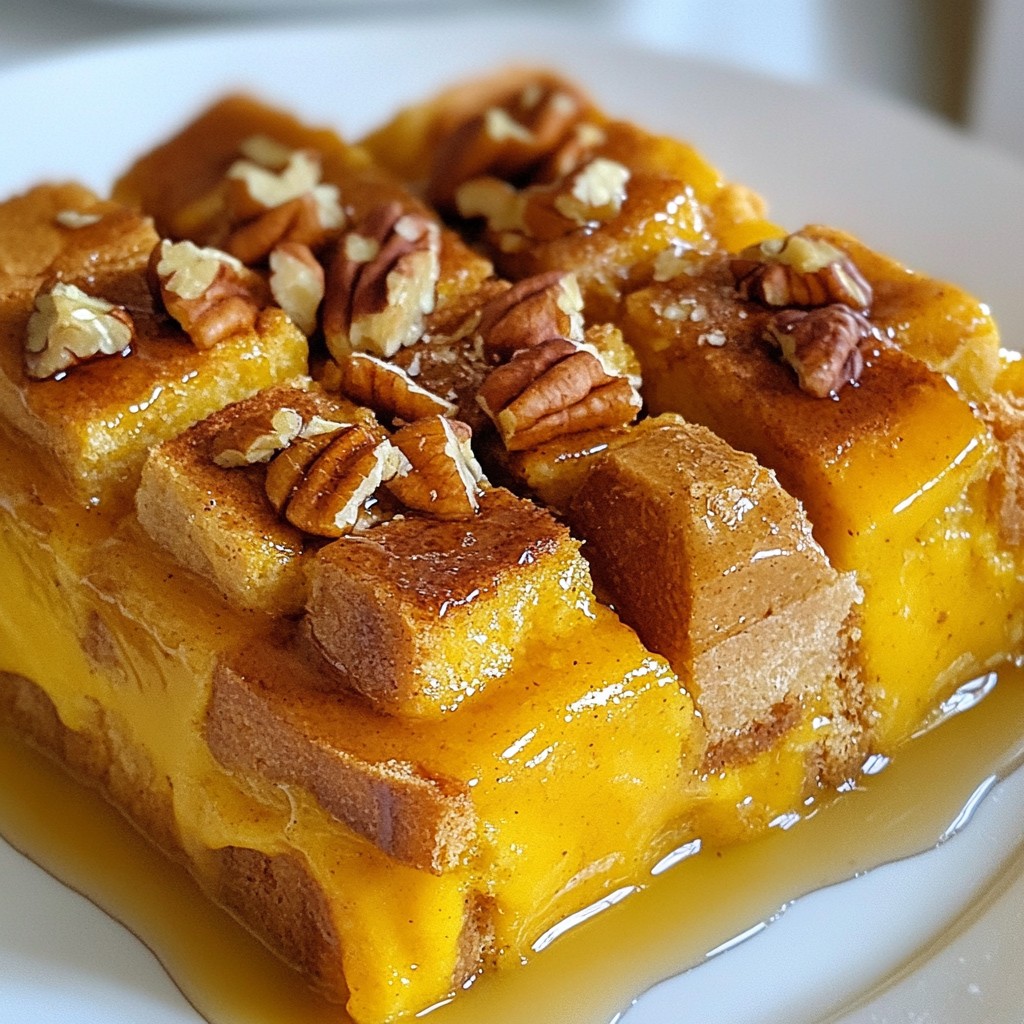 Pumpkin Spice French Toast Casserole Irresistible Recipe