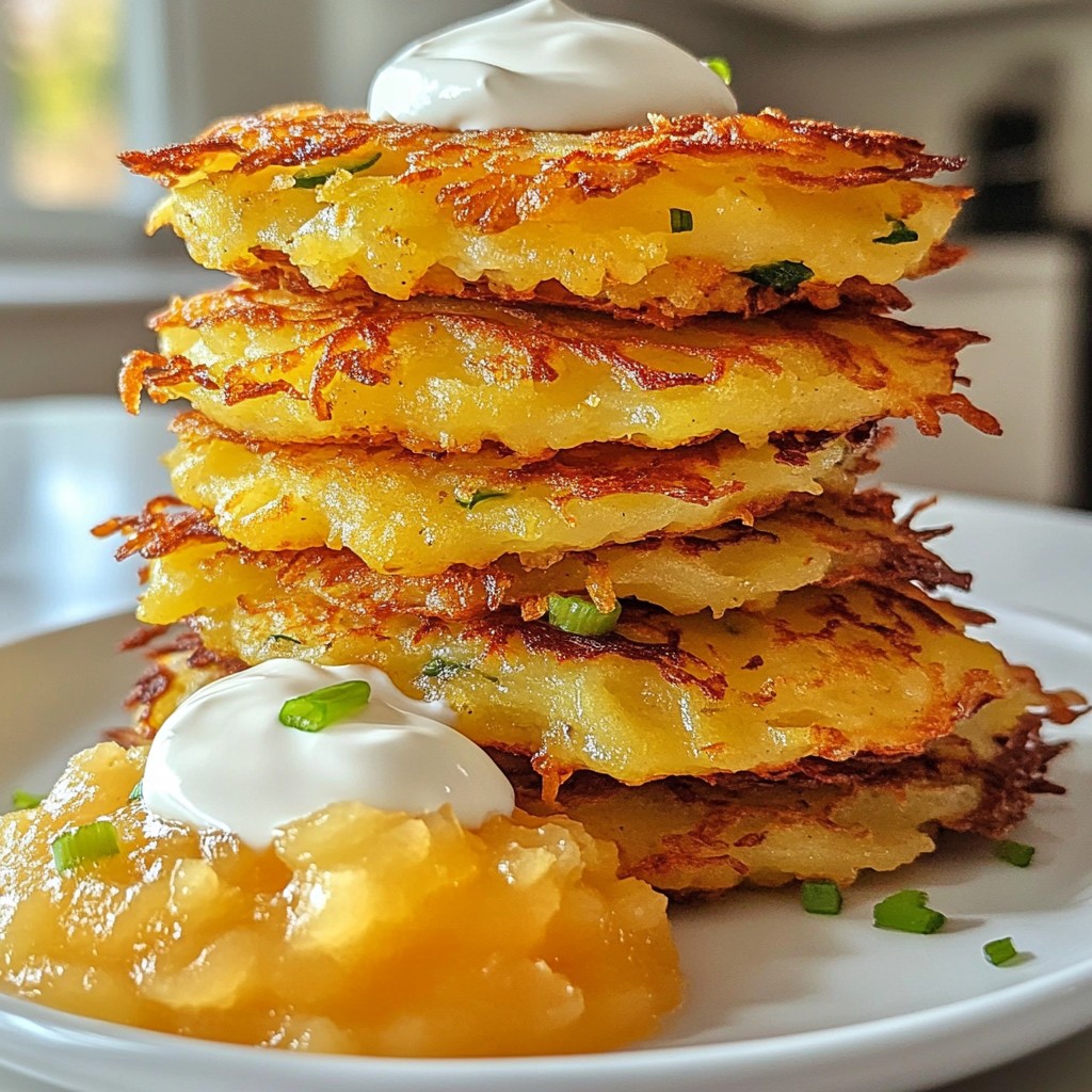 Crispy Potato Pancakes with Scallions Recipe Guide