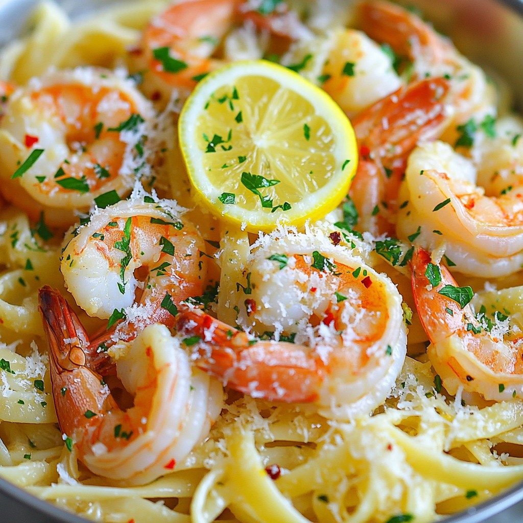 Garlic Butter Shrimp Scampi Simple and Tasty Meal