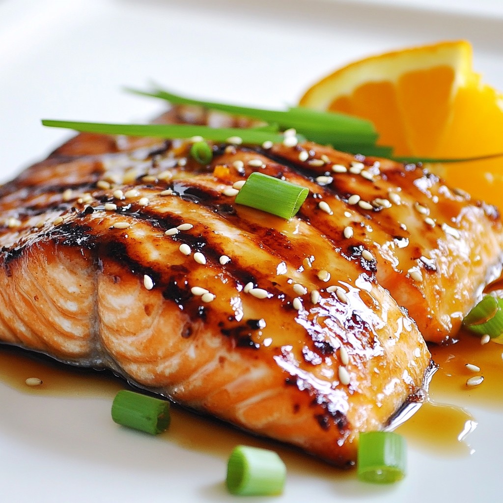 Orange Glazed Salmon Flavorful and Easy Recipe