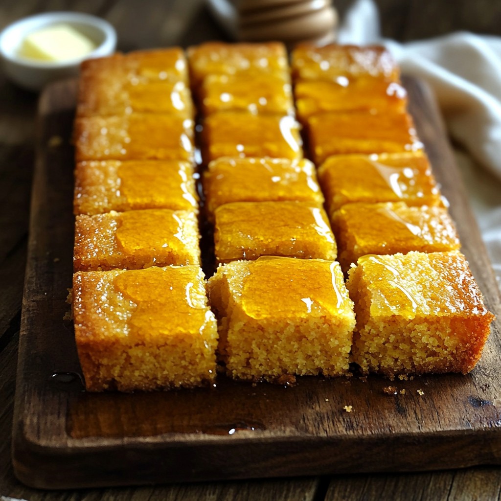Honey Butter Cornbread Delightful and Simple Recipe