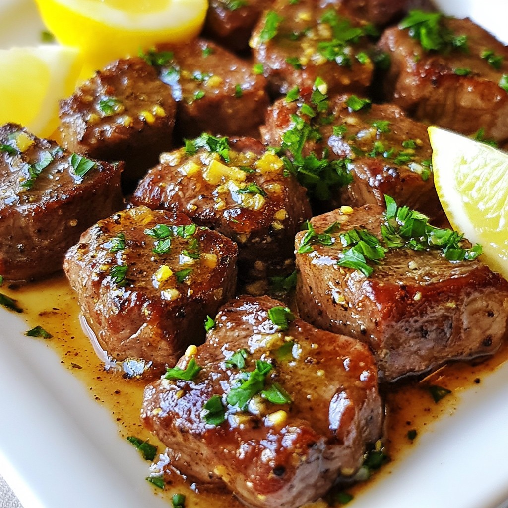 Cajun Butter Steak Bites Simple and Savory Recipe