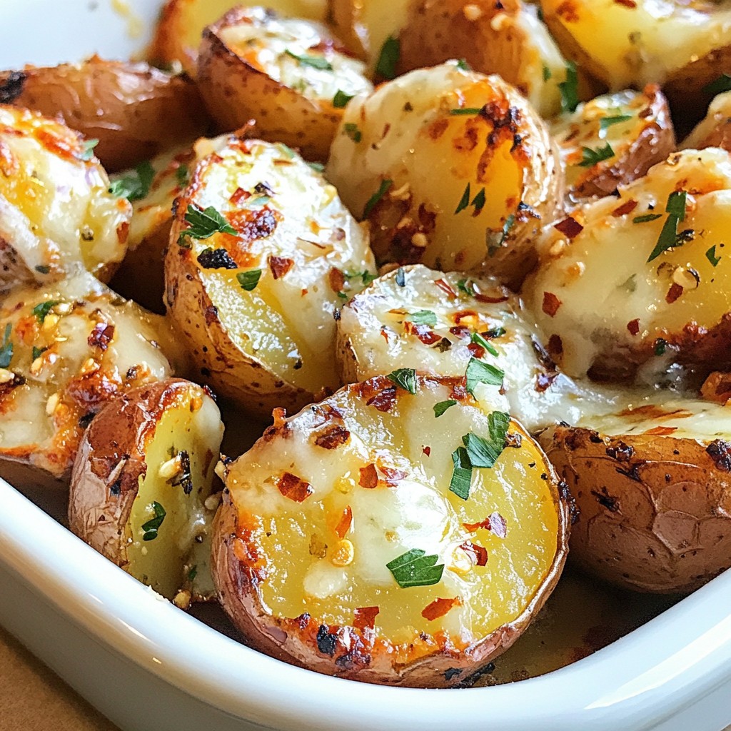 Garlic Parmesan Roasted Red Potatoes Tasty Side Dish