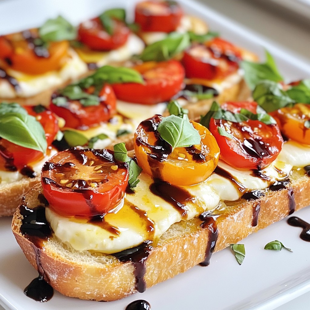 Caprese Garlic Bread Tasty and Simple Recipe