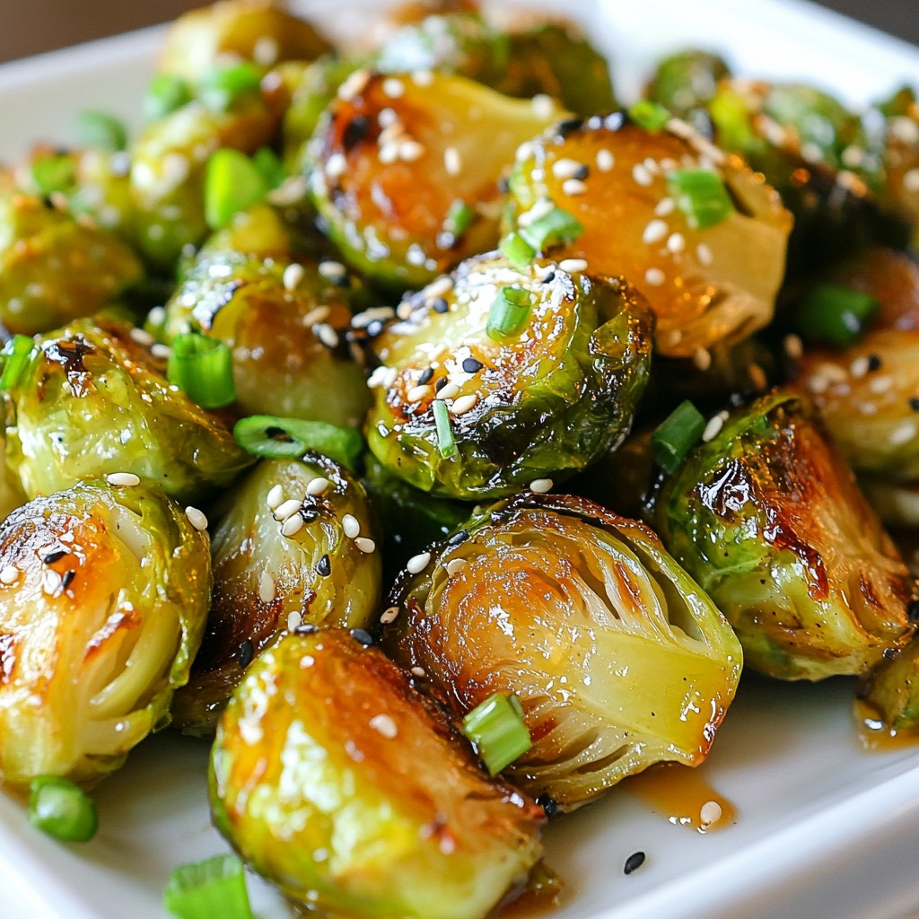 Maple Sriracha Brussels Sprouts Flavorful and Easy Recipe