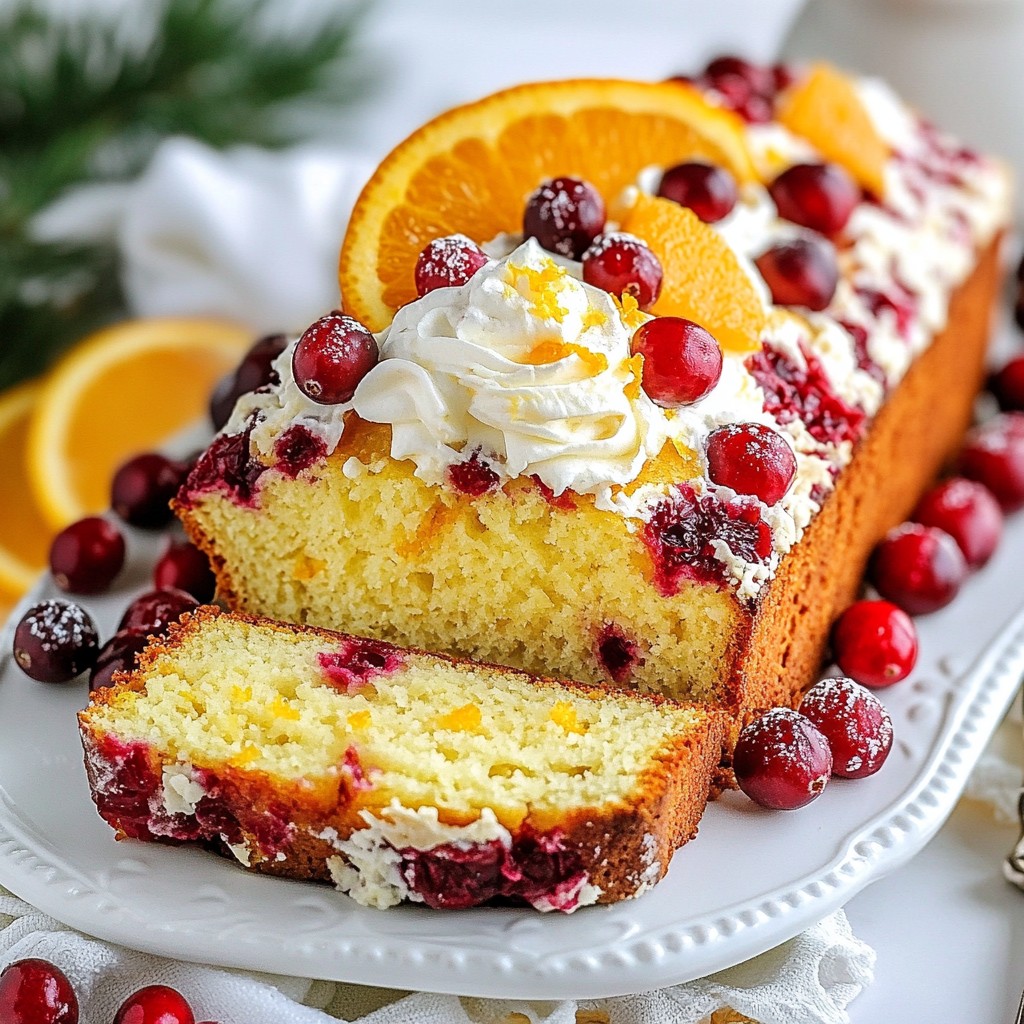 Cranberry Orange Bread Fresh and Flavorful Delight