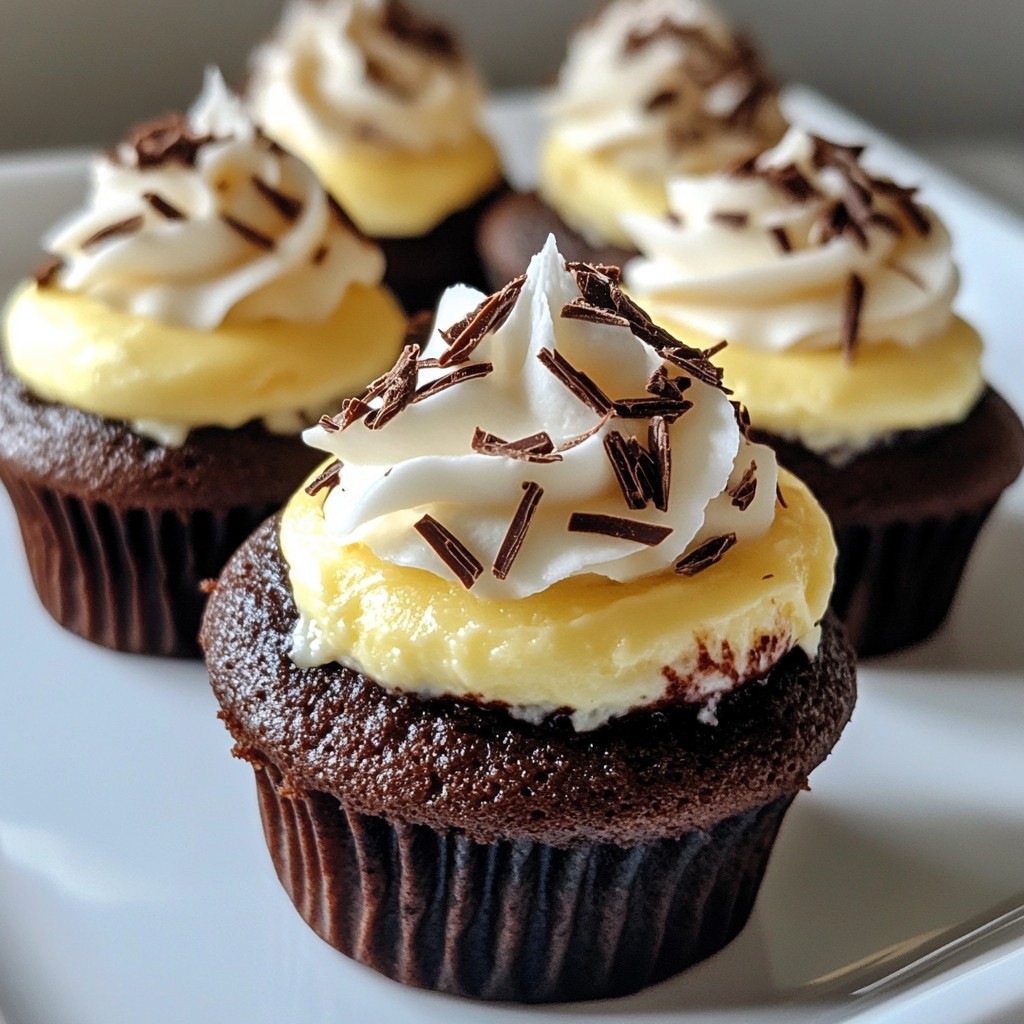 Cheesecake Filled Chocolate Cupcakes Irresistible Treat