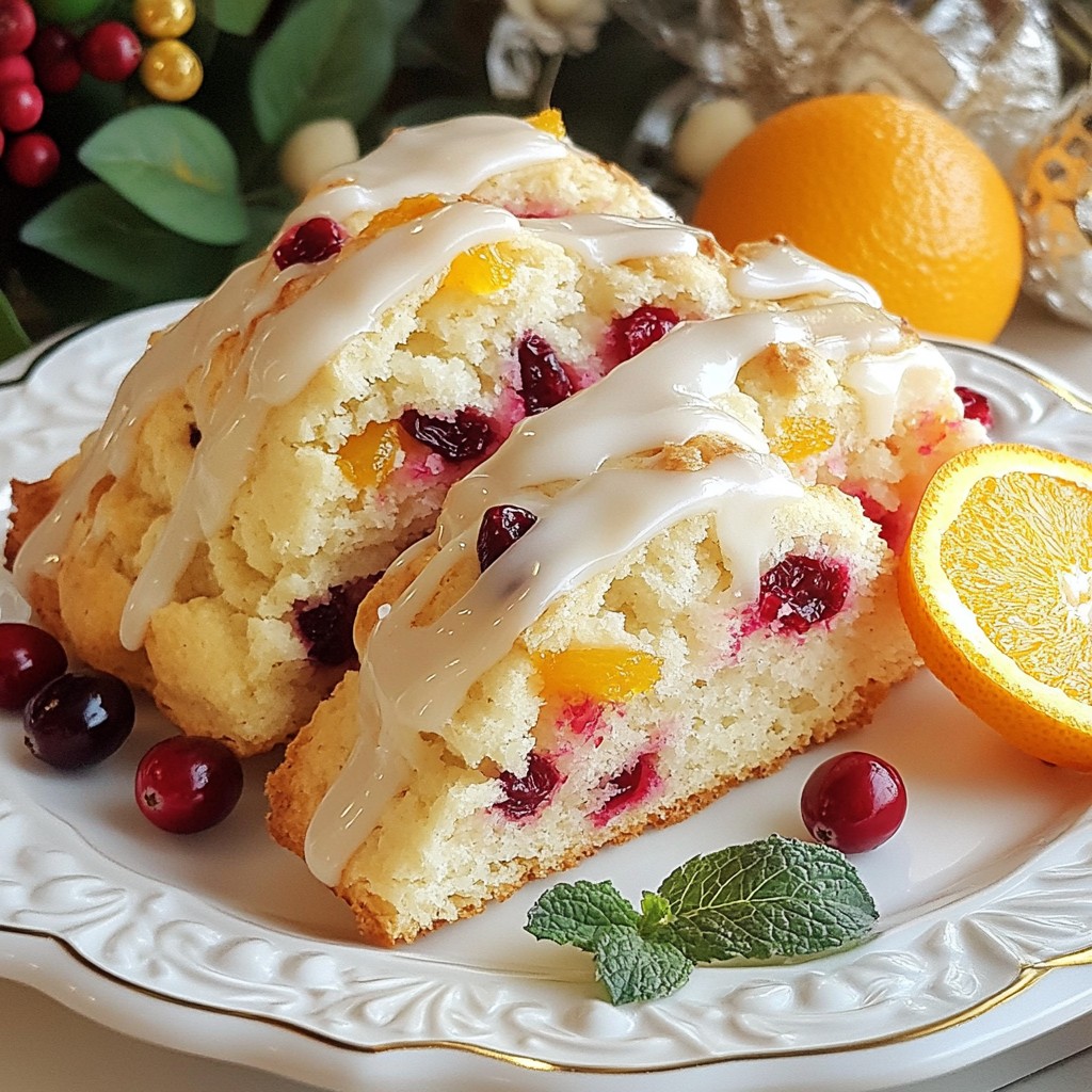 Cranberry Orange Scones Flavorful and Simple Recipe