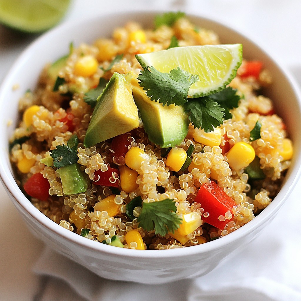 Cilantro Lime Quinoa Fresh and Flavorful Recipe