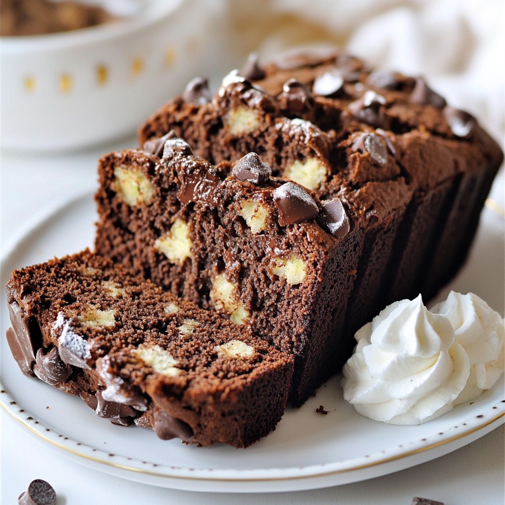 Triple Chocolate Zucchini Bread Delightful Moist Recipe