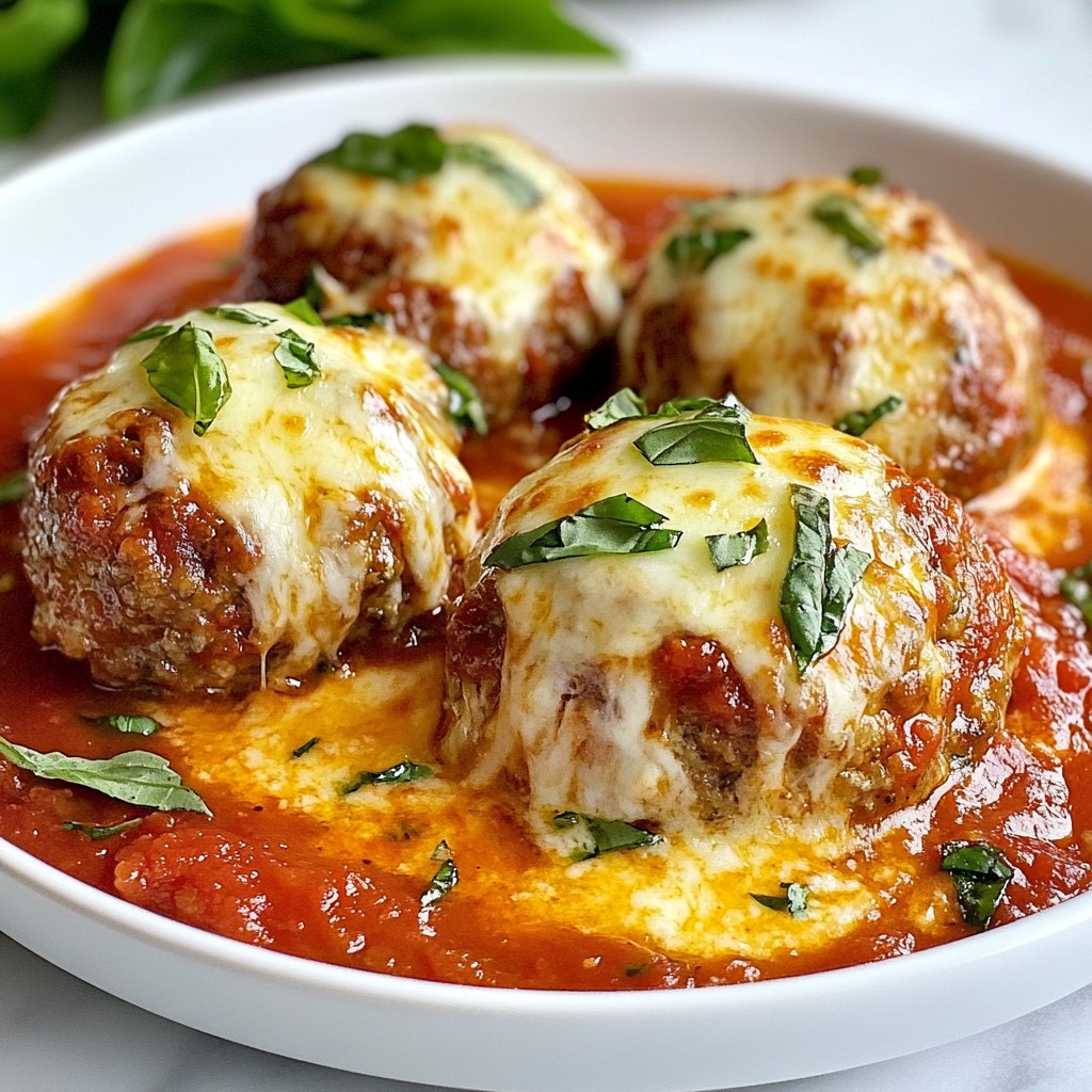 Chicken Parmesan Meatballs Tasty Weeknight Dinner
