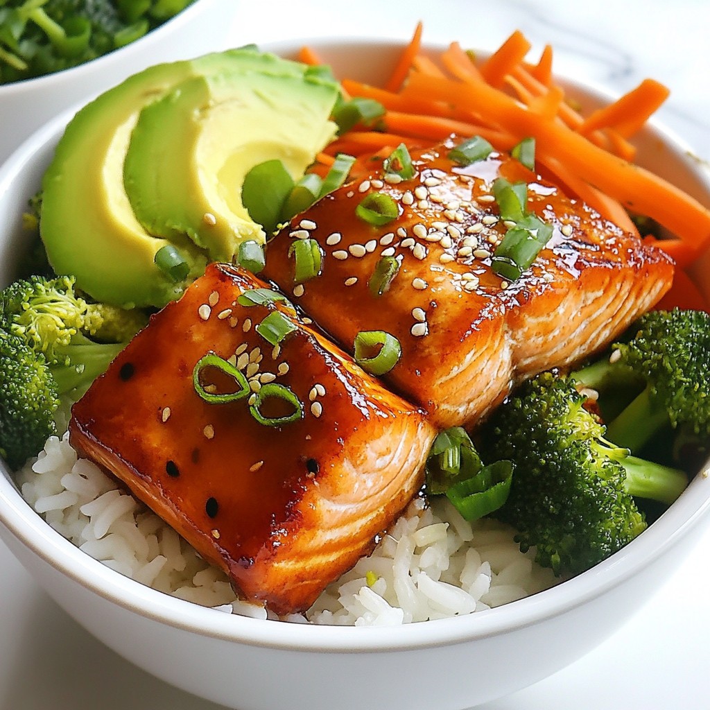 Teriyaki Salmon Bowl Flavorful and Healthy Delight