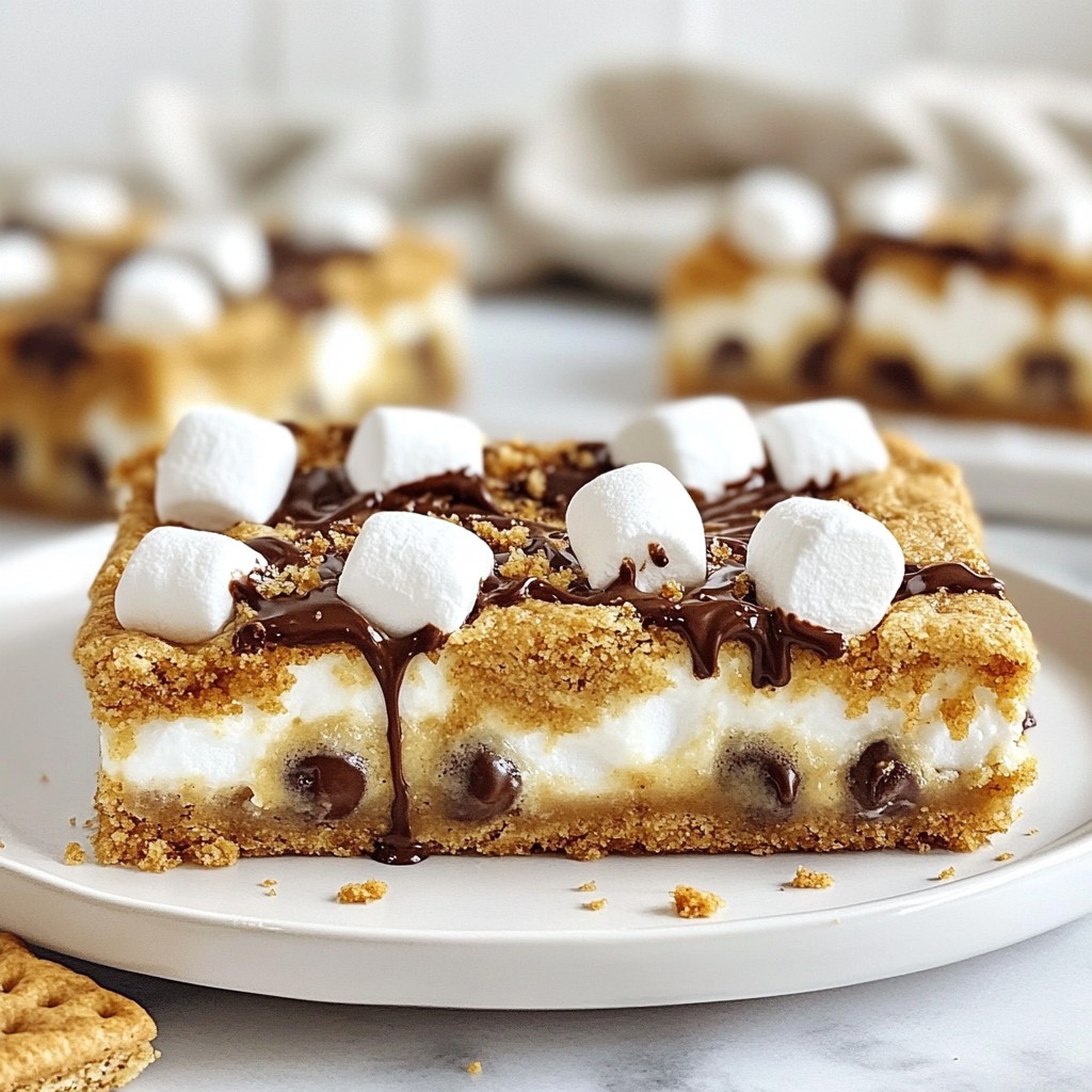 S’mores Cookie Bars Irresistible and Easy to Make