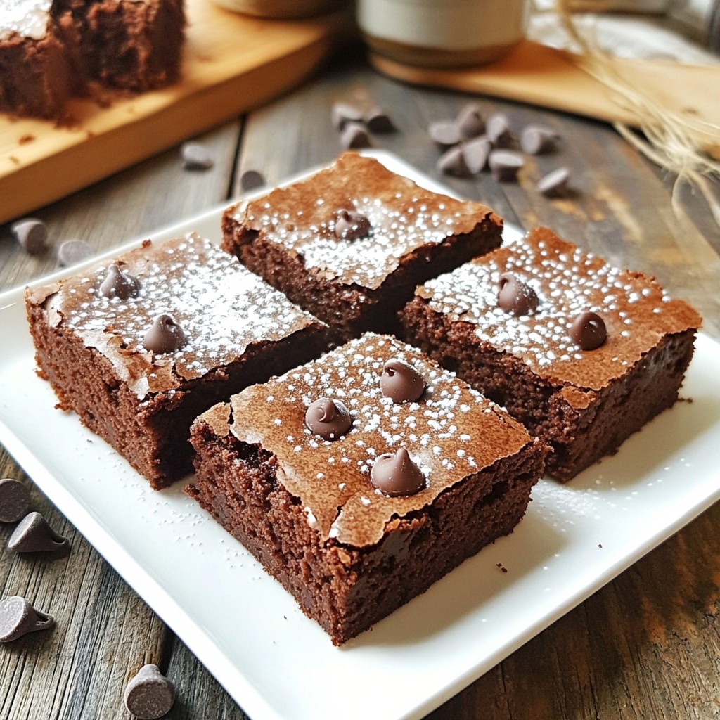 Fudgy Sourdough Discard Brownies Easy and Delicious Recipe