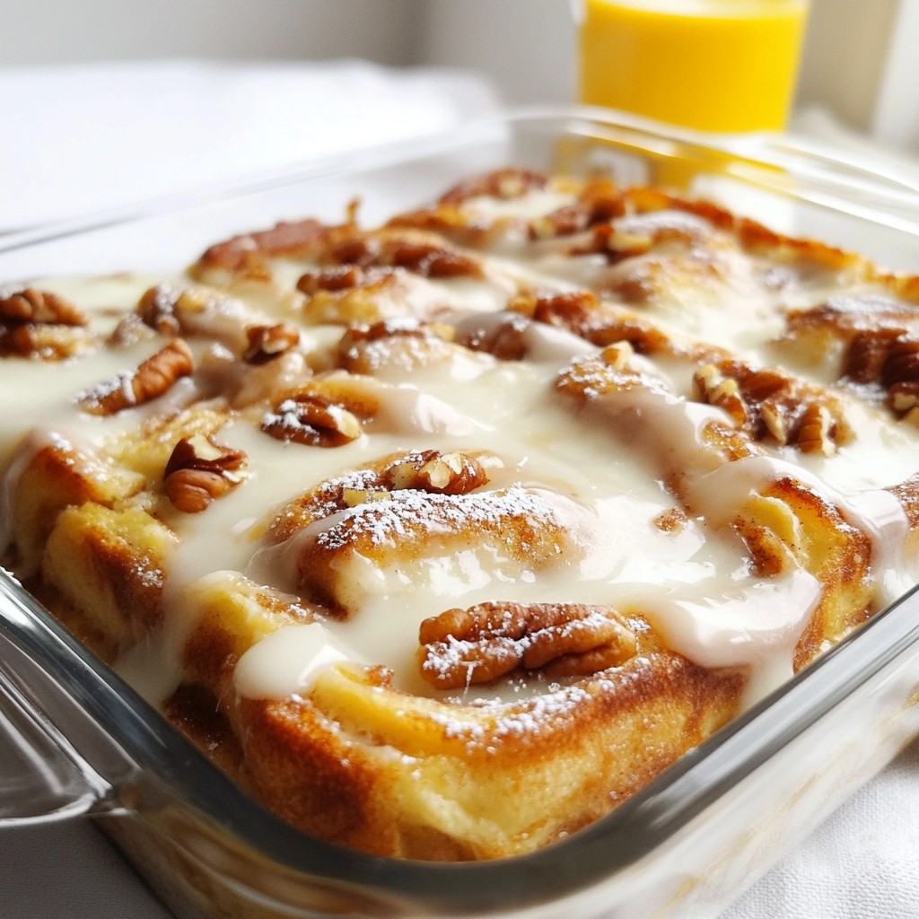 Cinnamon Roll French Toast Casserole Delight Recipe
