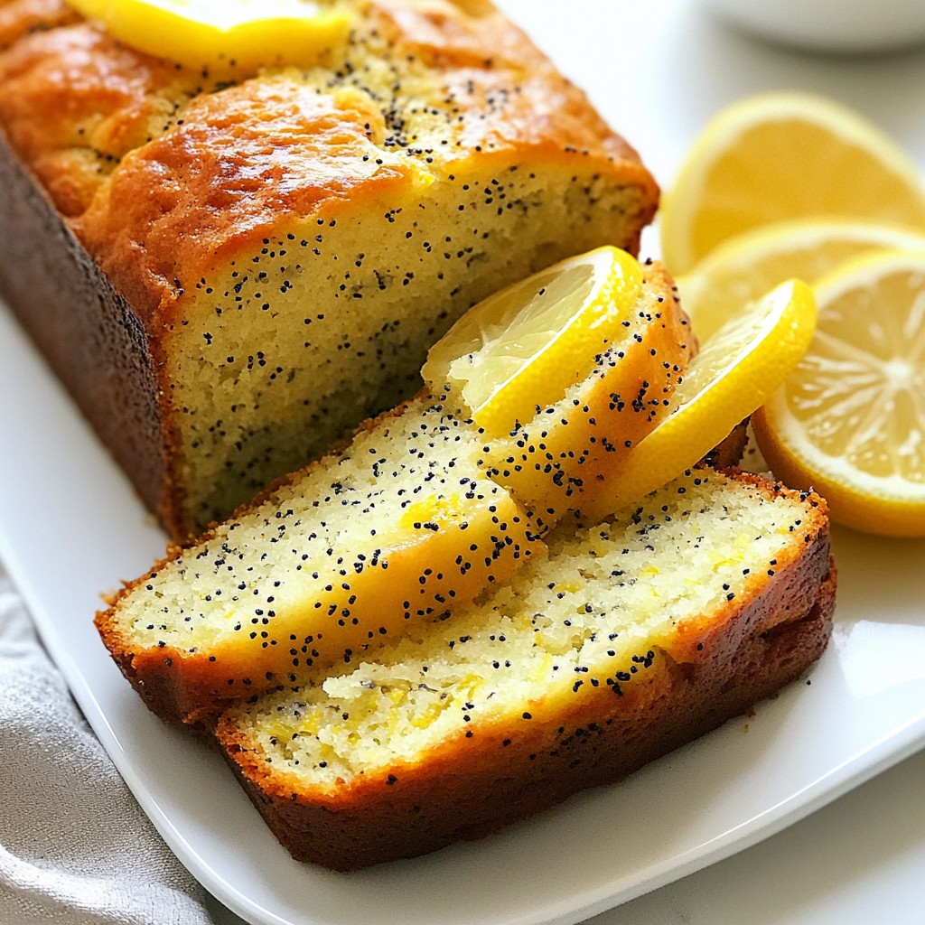 Lemon Poppy Seed Loaf Quick and Delicious Recipe